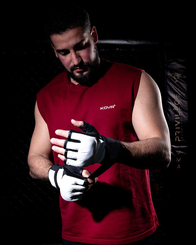 Motion Tank "Beat Your Nafs" Burgundy