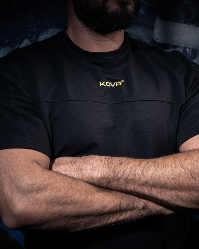 Performance Tee "Strong muslim club" black