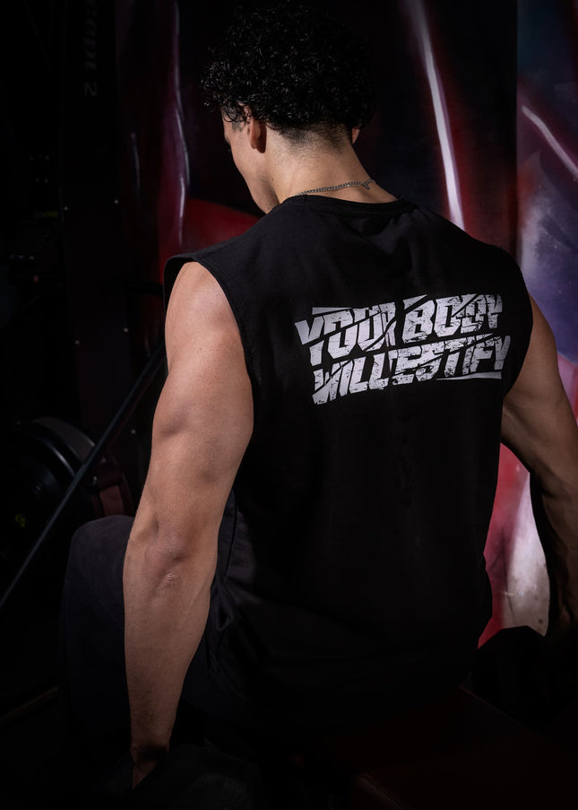 Motion Tank "Your body will Testify" Black