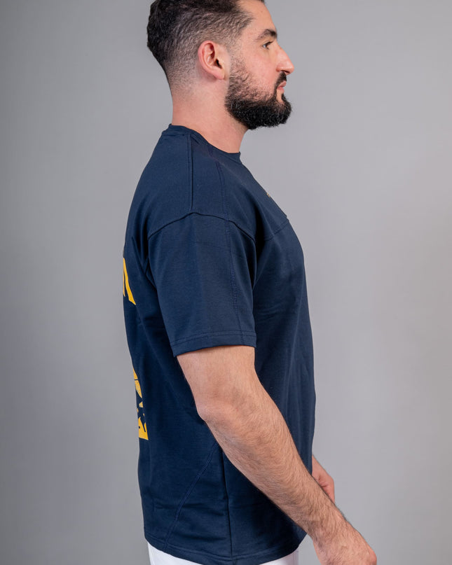 Performance Tee "Beat Your Nafs" Royal Blue