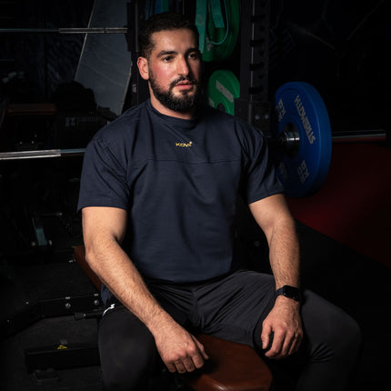 Performance Tee "Beat Your Nafs" Royal Blue