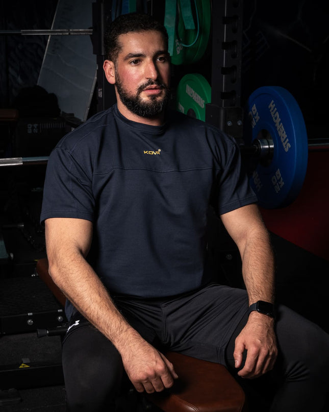 Performance Tee "Beat Your Nafs" Royal Blue