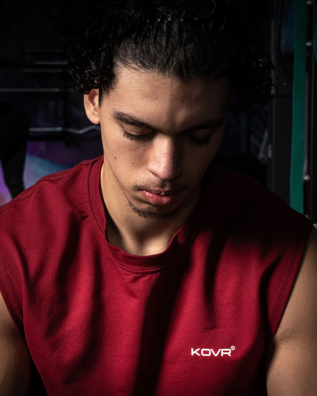 Motion Tank "Beat Your Nafs" Burgundy