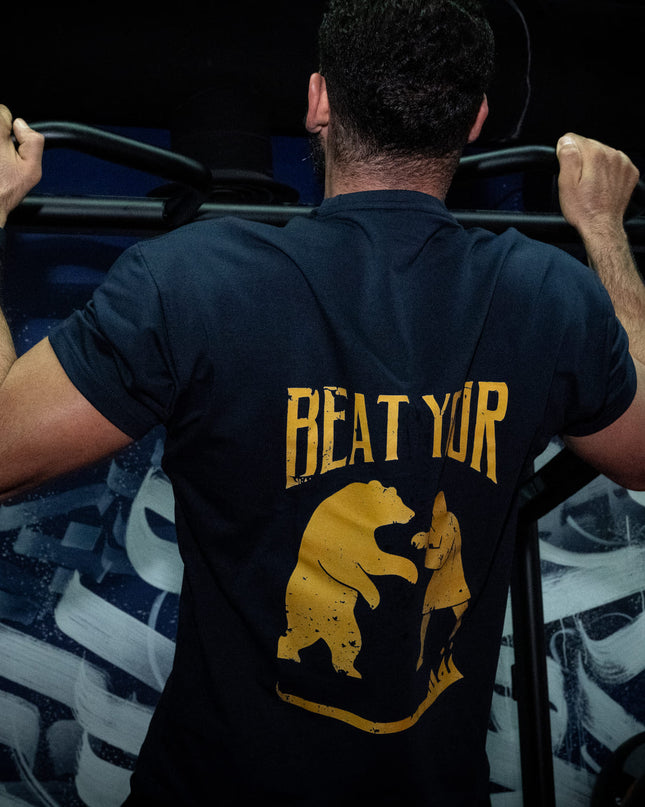 Performance Tee "Beat Your Nafs" Royal Blue