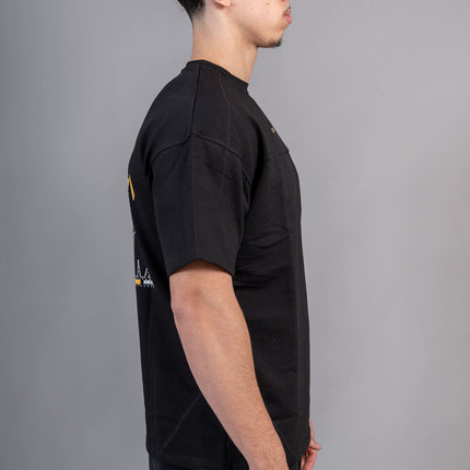 Performance Tee "Strong muslim club" black