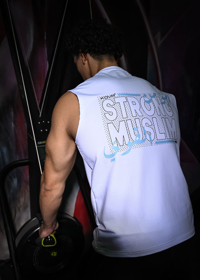 Motion Tank "Strong Muslim" White