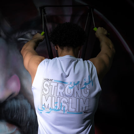 Motion Tank "Strong Muslim" White