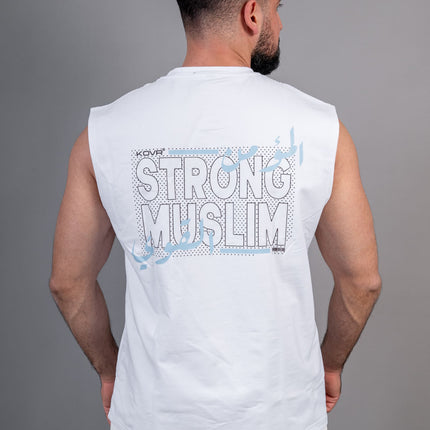 Motion Tank "Strong Muslim" White