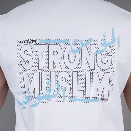 Motion Tank "Strong Muslim" White
