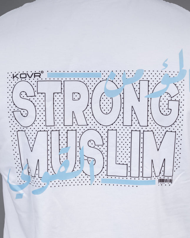 Motion Tank "Strong Muslim Club" White