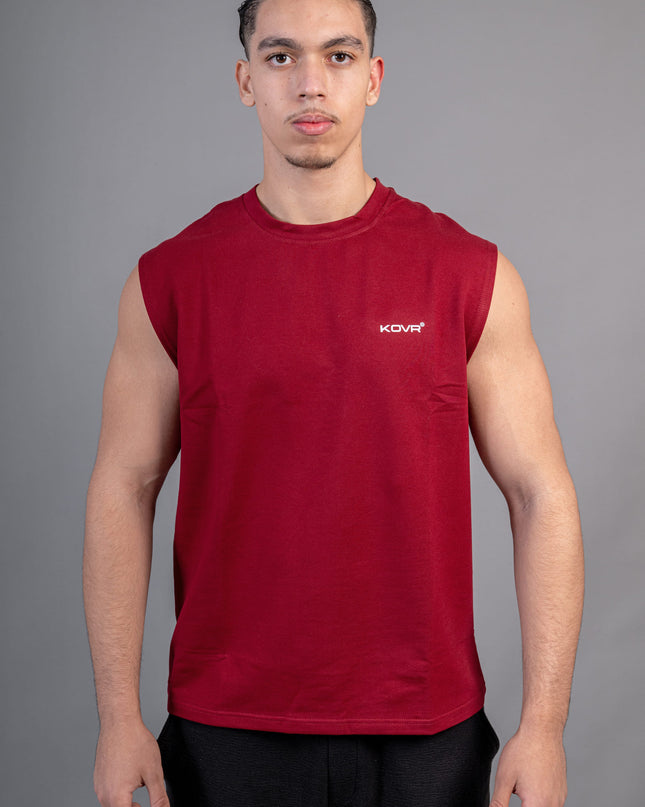 Motion Tank "Beat Your Nafs" Burgundy
