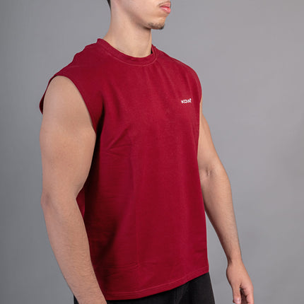 Motion Tank "Beat Your Nafs" Burgundy