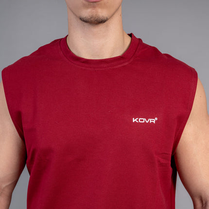 Motion Tank "Beat Your Nafs" Burgundy