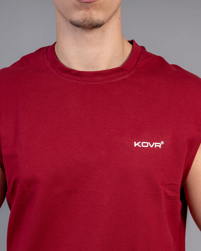 Motion Tank "Beat Your Nafs" Burgundy