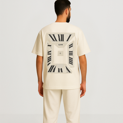 TEE "QADR" - off white