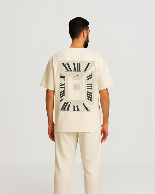 TEE "QADR" - off white